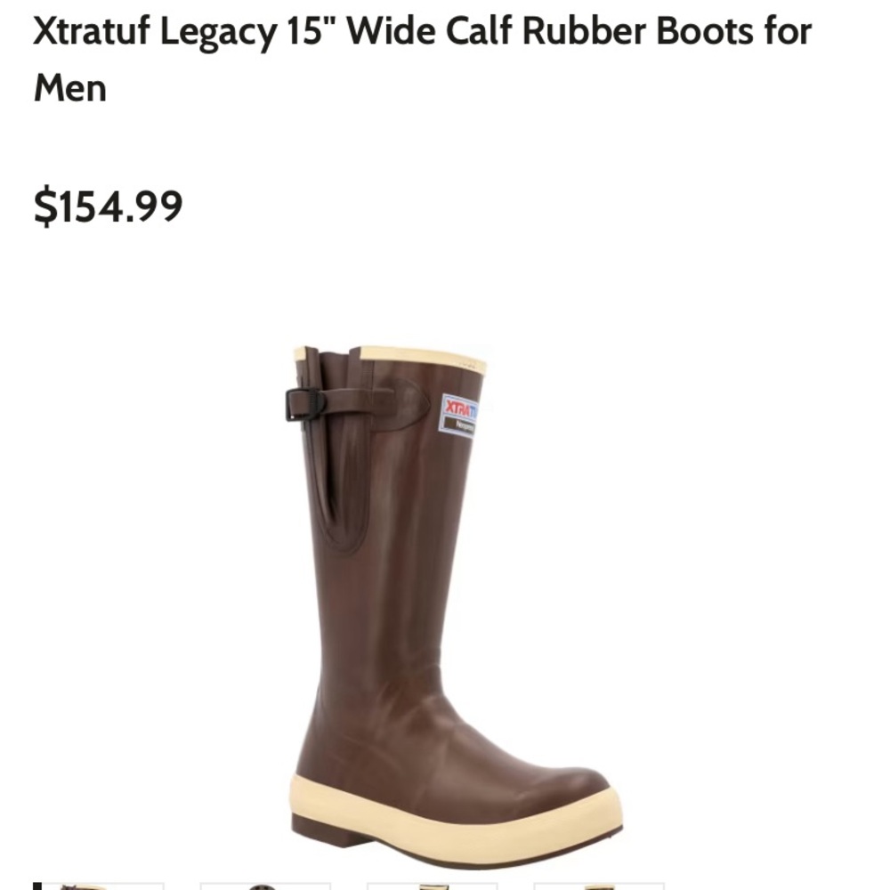 Men’s Size 9 Xtra Tuff Boots